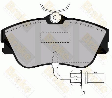 BRAKE ENGINEERING Jarrupala, levyjarru PA1455